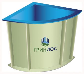 ГРИНЛОС Купель 1500*1500*1200 Угловая