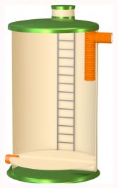 Перепадный колодец ГРИНЛОС Пп 3000/5000