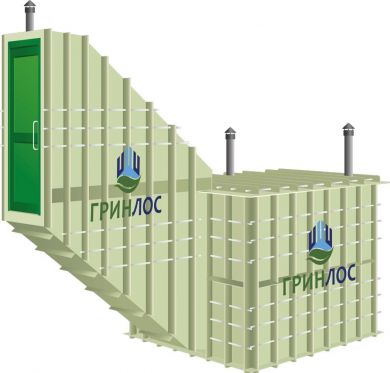 Гринлос Погреб ДТ 3000*2000*2000